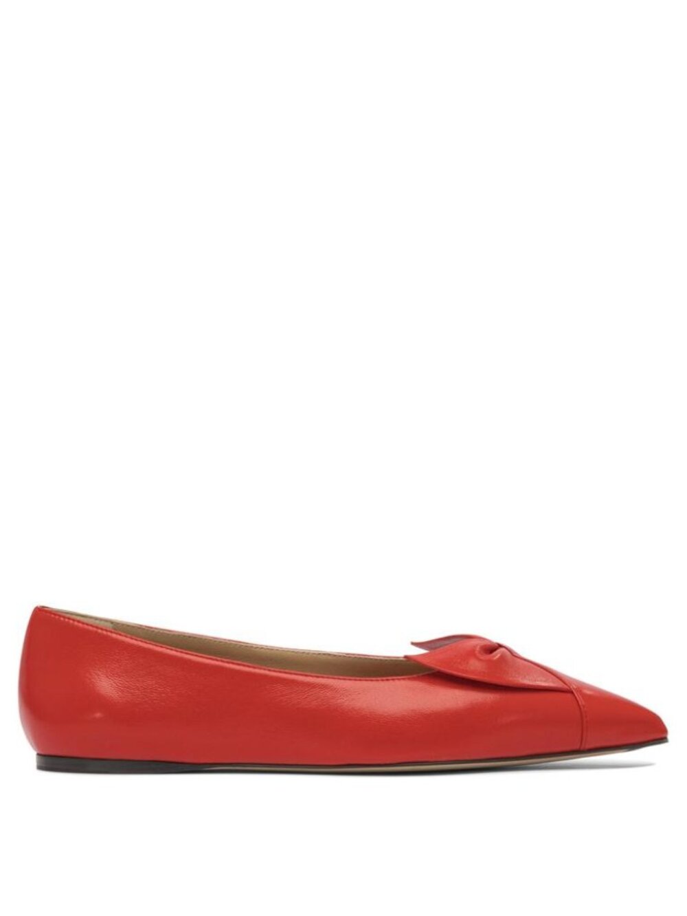 Ferragamo Ballet Flats With Bow Soft 6.5 Women